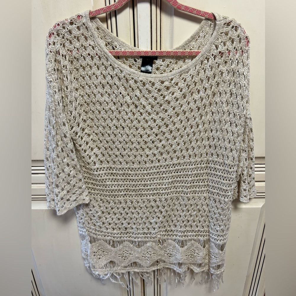 New Directions Crotchet top M